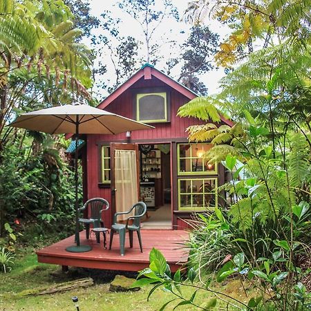 Ferny Hollow: Romantic Rainforest Cottage Volcano Exterior foto